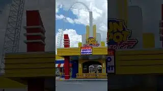 ♡ The World Second TALLEST Sky Coaster- Rides from Fun Spot America Orlando~! ♡ #funspot #funride