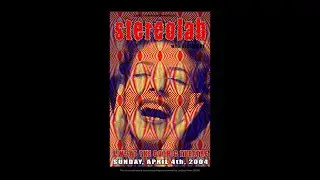 Stereolab Concert Poster (Lindsey Kuhn, 2004)