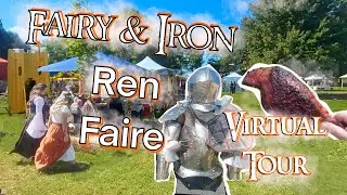Fairy & Iron Ren Faire in Ontario, Canada | Virtual Tour, no talking