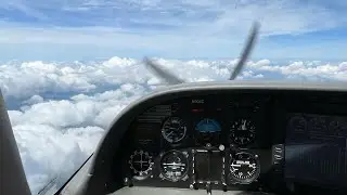 IFR flight into storm cell Myrtle Beach into Fort Lauderdale executive ￼KFXE #cirrus #atlanticocean