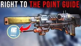 HOW TO GET THE REVISION ZERO CATALYST (PRESSURIZED REFIT) IN DESTINY 2?
