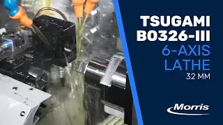 Tsugami B0326-III - 6-Axis CNC Lathe - Morris