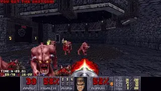 Doom 2 - Haunting Hollow (Map 1: Funeral) UV-Fast 100% Blind (Map Author: 40oz)