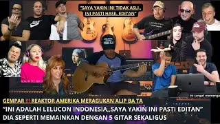 GEMPAR‼️REAKTOR US SEBUT VIDIO ALIP BA TA EDITAN E.C.. - Wonderful Tonight ( fingerstyle guitar) 💥