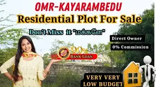 GST-Kayarambedu Residential Land For Sale in Chennai | Low Price | #guduvancheryplots#plots#land