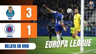 ✅ PORTO VENCI&Oacute; A RANGERS Y SIGUE EN CARRERA POR LA EUROPA LEAGUE 🇵🇹