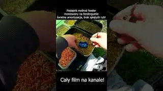 Podajnik method feeder montowany na feedergumie, świetna amortyzacja, brak spiętych ryb!