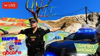 LIVE: GTA V FiveM Roleplay: 🚨👮Saturday Night in Sandy Shores👮🚨