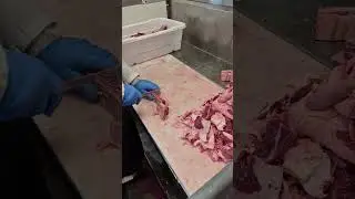 Just sharpened knives at Main Street Meat Salt Lake City UT