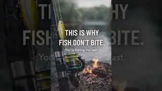 Fish don&rsquo;t stop biting. You just start fishing too fast. #fishingtips #outdoors #backwoodsbreakdown