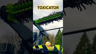 The NEW for 2025 Attraction at Alton Towers ✨ The Toxicator Ride - submit to the spin #altontowers