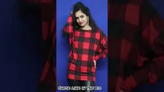 Amazon Holiday Plaid Red Casual Loose Batwing Sleeve Shirts Tunic Knit Oversized Pullover Sweater