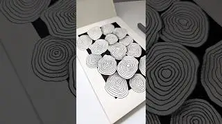 Most satisfying Doodle work | How to make a 3D Doodle work #doodlelove #doodleart #doodle