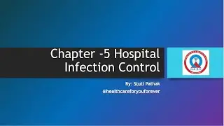 NABH Chapter -5 Hospital Infection Control (5th Edition)