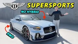 The 666 hp 🔥😈 Bentley Supersports - the NON-hybrid V8 Continental GT