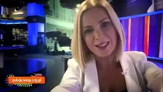 Joanna Kryńska dla WOŚP: Spotkanie w studio TVN24