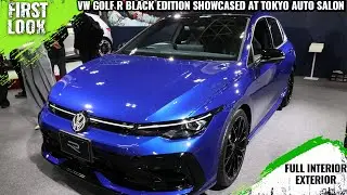 Volkswagen Golf R Black Edition Showcased @ Tokyo Auto Salon 2026 - Full Interior Exterior