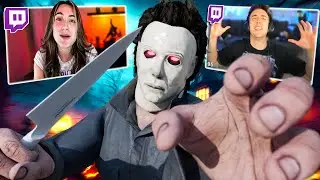Killing Twitch Streamers with SCARY Movement (BOTH POV's)