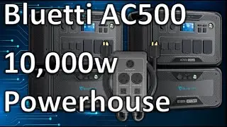 Настройка блока питания Bluetti AC500 240 В