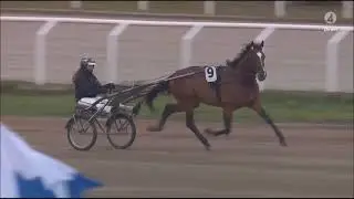 Olyckan p&aring; J&auml;gersro i V85-premi&auml;ren.