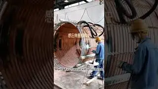 Intermediate frequency furnace induction coil copper ring, heating coil,electric furnace accessories