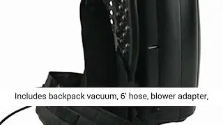 Atrix HEPA Backpack Vacuum, Standard Bundle, black,VACBP1