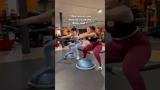 2 moves you have to try on the BOSU balance trainer.