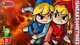 The Legend of Zelda: Tri Force Heroes - Part 13: Den of Flames
