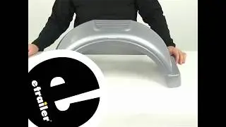 etrailer | Let&rsquo;s Check Out the Fulton Single Axle Trailer Fender with Top Step