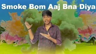 Homemade Smoke Boom 💥 | Dangerous Experiment 😱 | Science Trick Gone Boom!