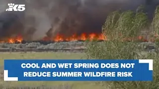 One of the first significant wildfires of the summer ignites in Grant County
