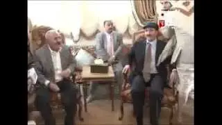 الزعيم  علي عبدالله صالح يزور الشيخ نعمان دويد في منزله