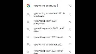 when typing exam result 2021? Feb and aug month 2022 typing exam schedule in tamil