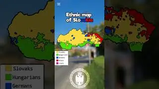 Ethnic map of Slovakia #music #edm #remix #europe #nothingsgonnastopusnow #geography #ithinkwerealon