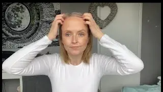 How to put on a synthetic hair topper with lace front. ❤|Hair topper 101