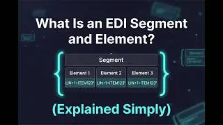 7. Understanding an EDI Segment and Element