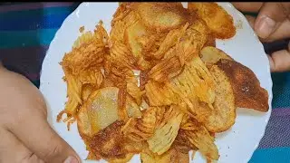 Kurlezz or Masala Lays at home.Crispy and Crunchy.Do must try it out.You will love it. #Lays&Kurlezz