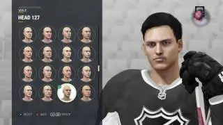 NHL 17 Beta Gameplay - Player Creation and Live Gameplay