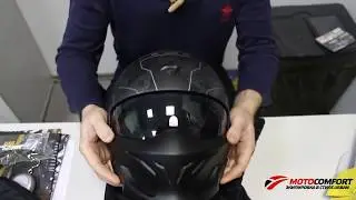 Мотошлем гибрид Scorpion Exo Combat. Распаковка и обзор.