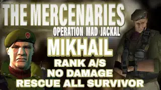 RESIDENT EVIL 3 THE MERCENARIES MIKHAIL SAVING ALL THE SURVIVORS WITHOUT TAKING DAMAGE