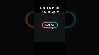 Button with Hover glow HTML / CSS  
