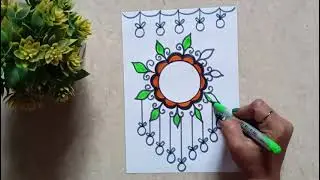 Circle Border Design Ideas (Creative Circle Border Design)