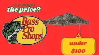 Setting Up The Caravan Cirrus Canopy From Bass Pro Shops