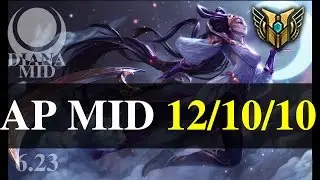 54 Play Diana Mid lane
