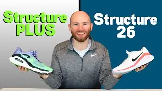 Nike Structure Plus против Structure 26 | Сравнение лучших кроссовок Nike для стабилизации стопы