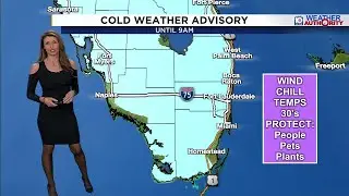 Cold Weather Advisory for South Florida expires later Friday morning