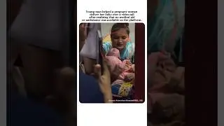 Man Helps Deliver Baby On Ram Mandir Station Platform🥹🙏 #realhero #brave #humanity
