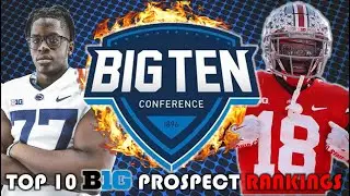 Top 10 BIG TEN Prospects in the 2024 NFL Draft I Party on Broad