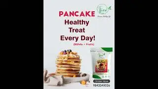 **Thiru Foods Millet Pancake | Healthy Kids Treat | No Maida, Just Love! Gluten Free Pancake**
