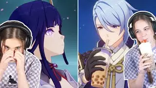 Emotional Damage and Boba | Genshin Impact (Raiden Shogun / Ayato)